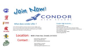 Page of Condor High School