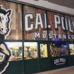 The facade of Gal Poly Mustangs