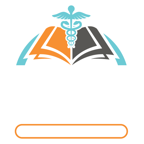 Condor high school medical terminology logo with white letters