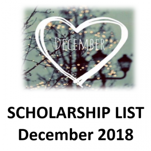 December scholarship list